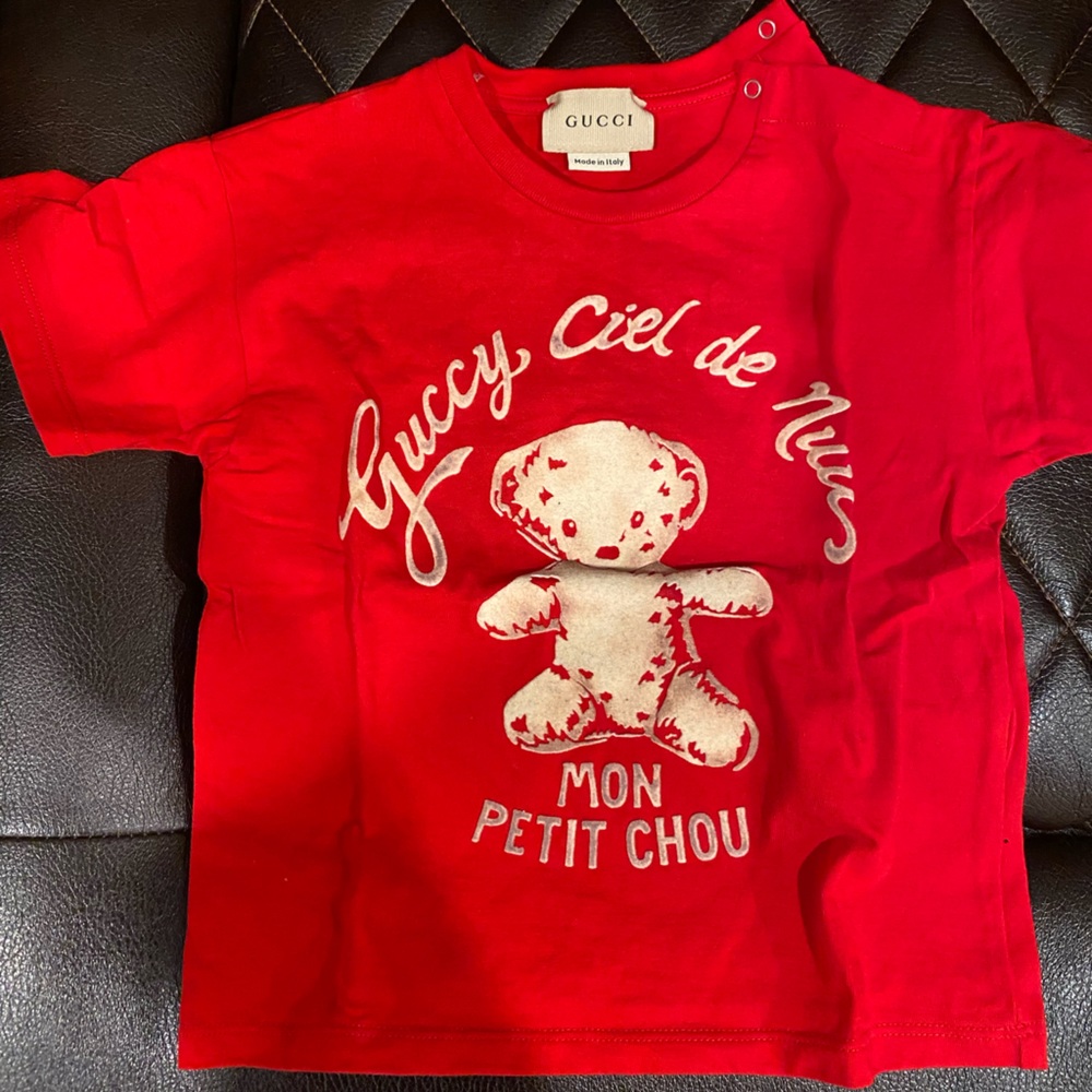 GUCCI Baby T-shirt (size 12-18months)
